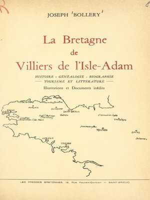 cover image of La Bretagne de Villiers de l'Isle-Adam